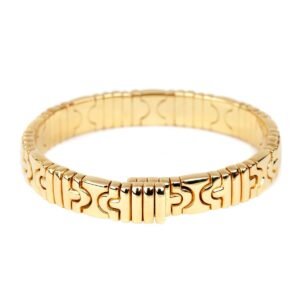 Bulgari Parentesi Gold Cuff Bangle Bracelet