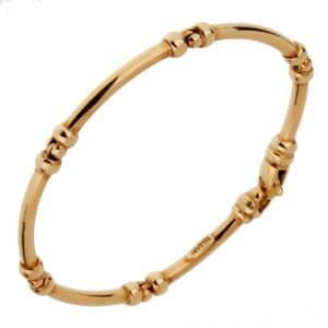 Bulgari Vintage Gold Tube Bracelet