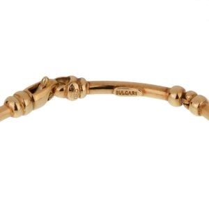 Bulgari Vintage Gold Tube Bracelet