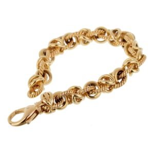 Bulgari Vintage Yellow Gold Chain Link Bracelet