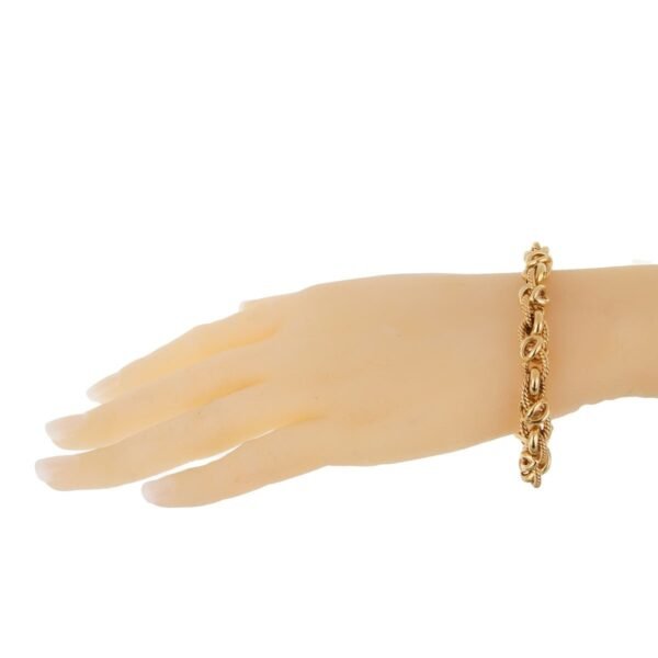 Bulgari Vintage Yellow Gold Chain Link Bracelet - Image 4