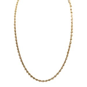 Bulgari Vintage Yellow Gold Sautoir Necklace