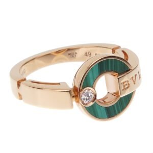 Bvlgari Malachite Rose Gold Diamon