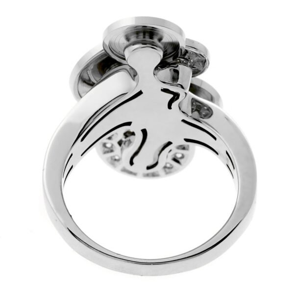 Bvlgari Cicladi Diamond White Gold Cocktail Ring - Image 3