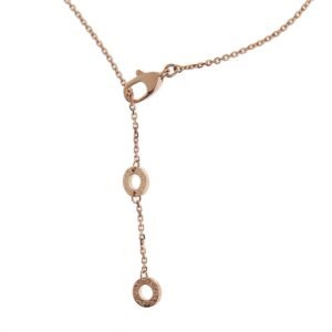 Bvlgari Divas Dream Pink Opal Diamond Rose Gold Necklace