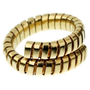 Bvlgari Spiga Yellow Gold Wrap Ban