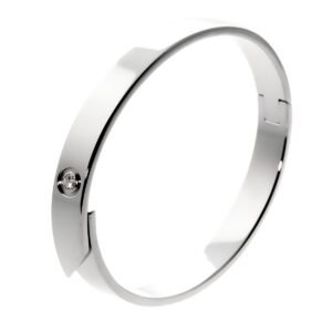 Cartier Anniversary Diamond White Gold Bangle Bracelet