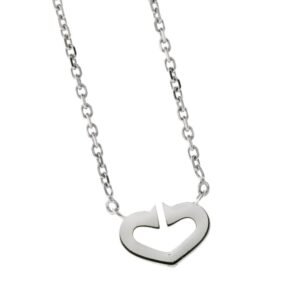 Cartier C Heart of Cartier Diamond Necklace in White Gold