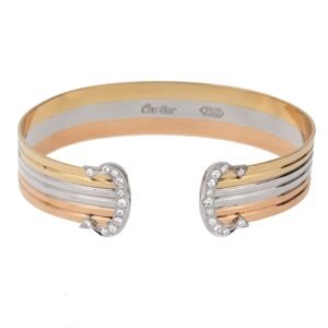 C de Cartier Diamond Cuff Gold Bra