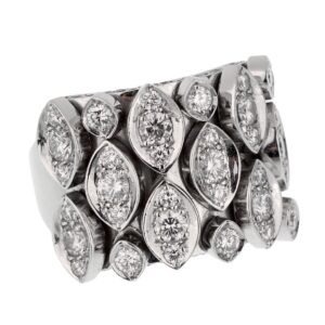 Cartier Diadea Diamond White Gold Ring