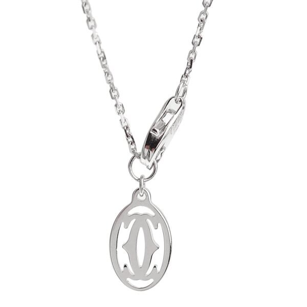 Cartier Diamants Legers White Gold Diamond Pendant Necklace - Image 2