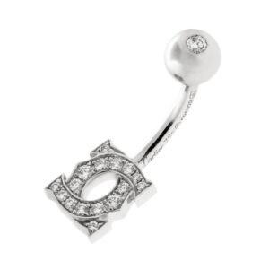 Cartier Diamond Belly Button Ring