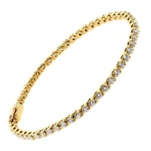 Cartier Diamond Tennis Gold Bracel