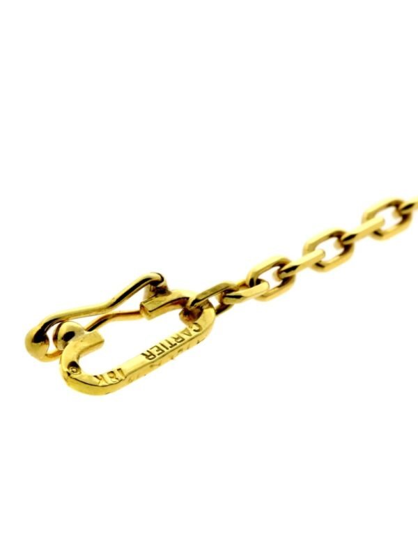 Cartier Double C Diamond Gold Necklace - Image 3