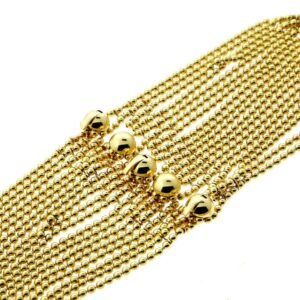 Cartier Draperie de Decollete Diamond Gold Necklace