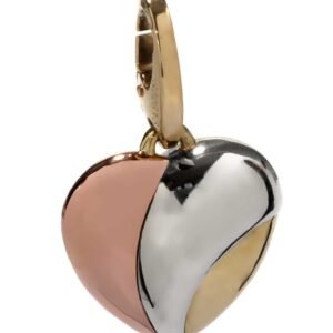 Cartier Heart Charm Multitone Gold Pendant