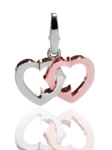 Cartier Heart Charm Pendant White