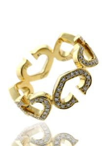 Cartier Heart Diamond Eternity Rin