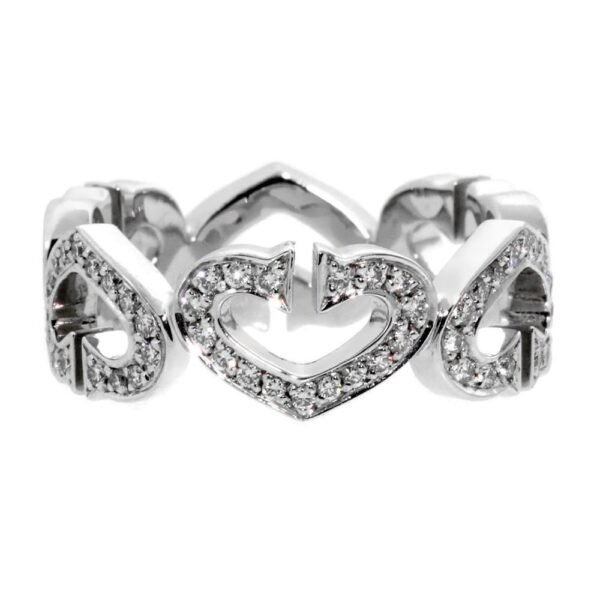 Cartier Heart Diamond Eternity Whi