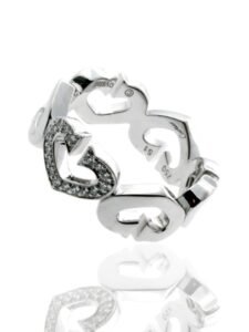 Cartier Heart Diamond Ring C Heart