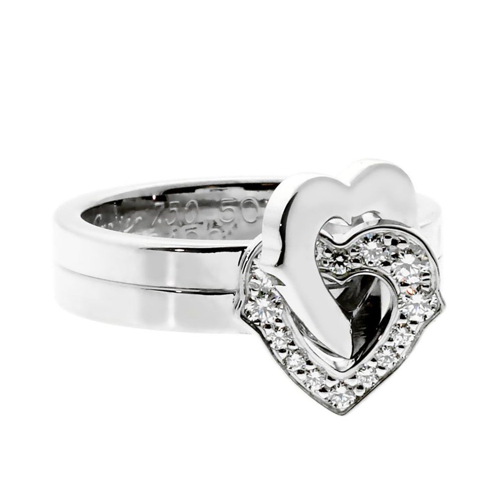 Cartier Heart Diamond White Gold R