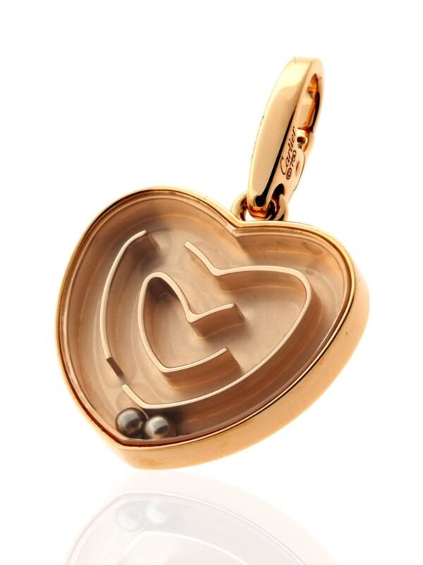 Cartier Heart Labyrinth Charm Pend