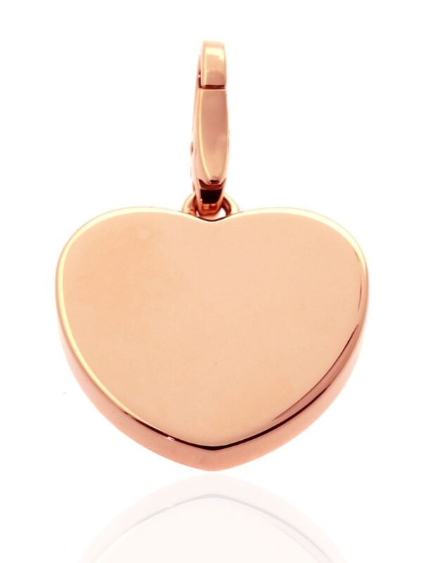 Cartier Heart Labyrinth Charm Pendant Rose Gold - Image 3