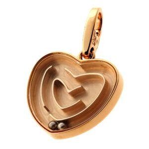 Cartier Heart Labyrinth Gold Charm