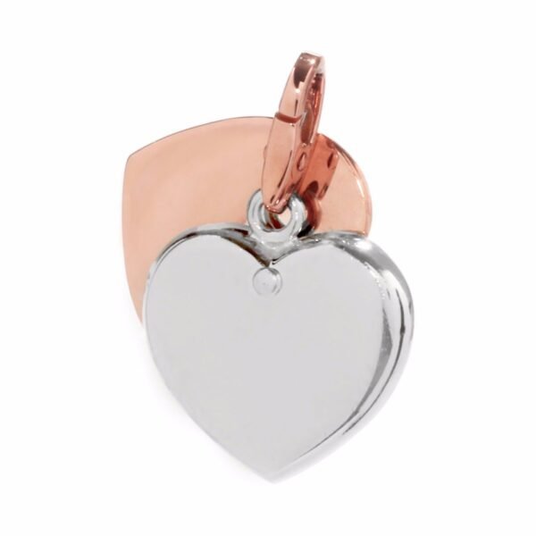 Cartier Heart Two Tone Gold Charm