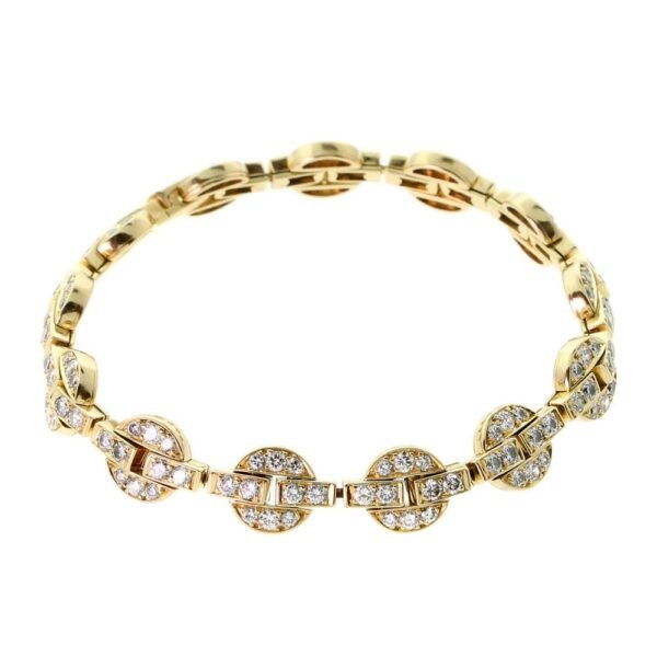 Cartier Himalia Diamond Gold Brace