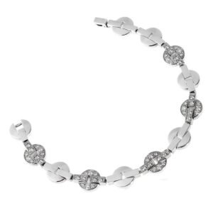 Cartier Himalia Diamond White Gold Bracelet