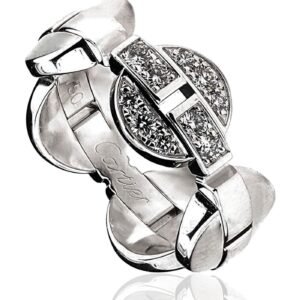 Cartier Himalia Diamond White Gold Ring