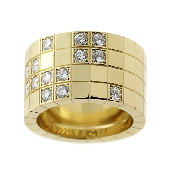 Cartier Lanieres Diamond Gold Ring