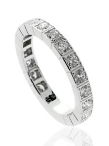 Cartier Lanieres Full Diamond Ring