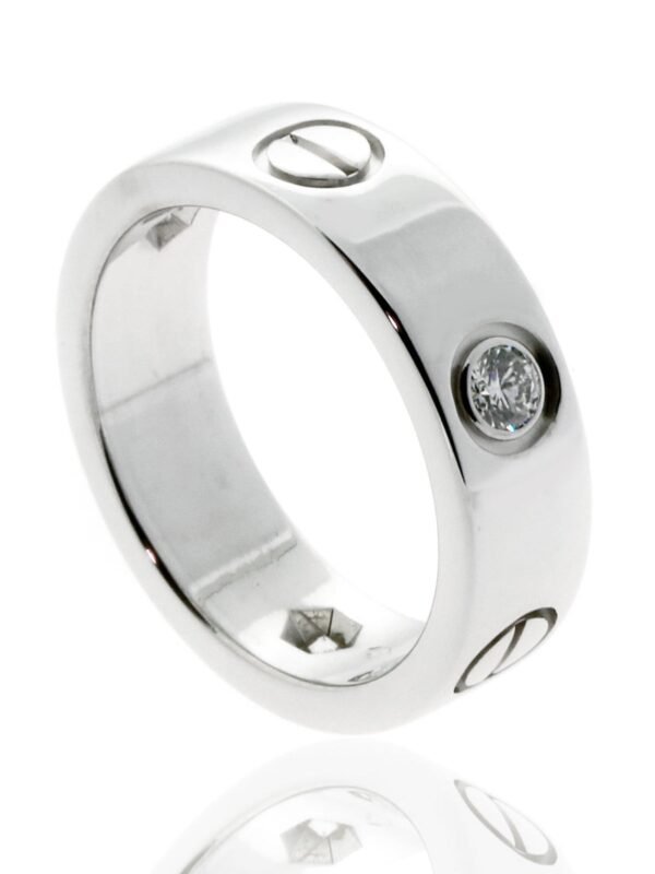 artier Love 3 Diamond Ring in 18k