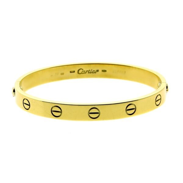 Cartier Love Bangle Bracelet 18k Y