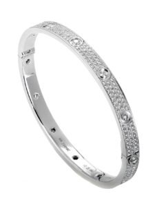 Cartier Love Diamond Pave Bangle