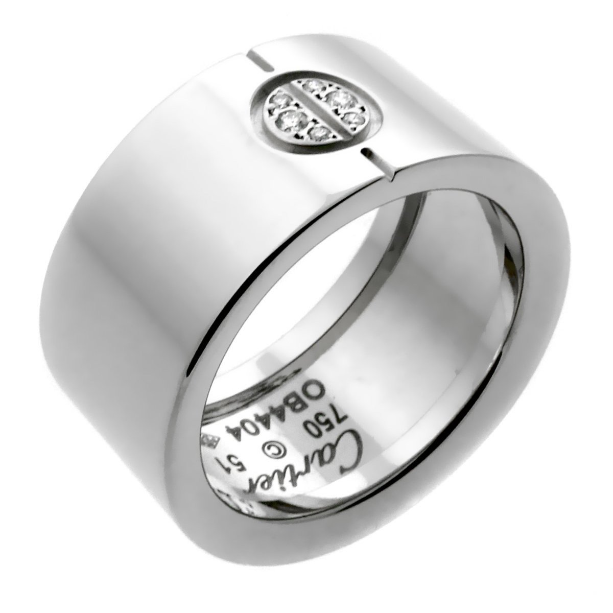 artier Love Diamond White Gold Rin