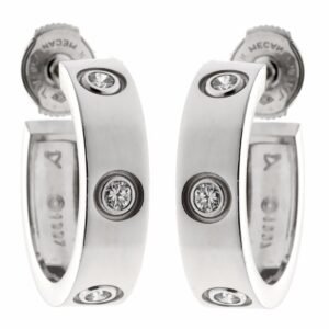 Cartier Love Six-Diamond White Gol