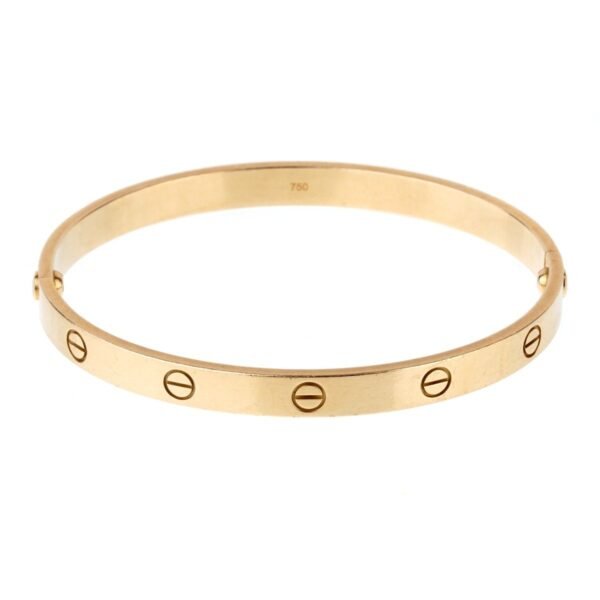 Cartier Love Yellow Gold Bangle Br