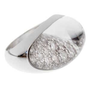 Cartier Myst Diamond Rock Crystal White Gold Ring