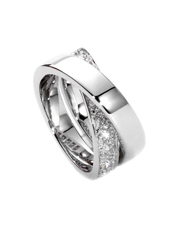 Cartier Nouvelle Vague Diamond Gold Ring - Image 2