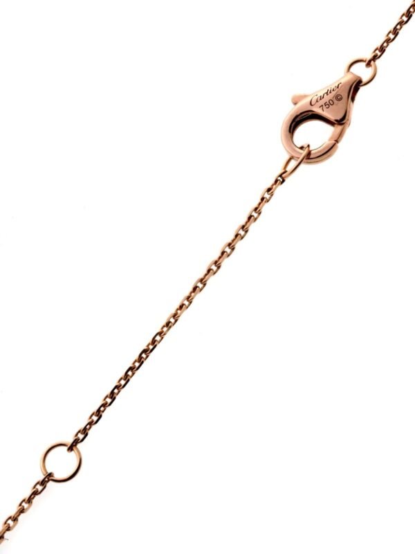 Cartier Nouvelle Vague Rose Gold Diamond Necklace - Image 3