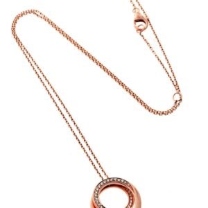 Cartier Nouvelle Vague Rose Gold Diamond Necklace