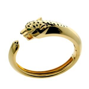 Cartier Panthere Gold Bangle Bracelet