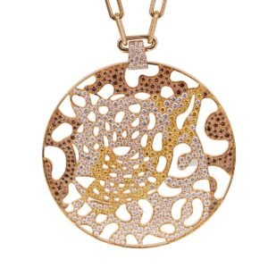 Cartier Panthere Openwork Limited Edition Gold Necklace