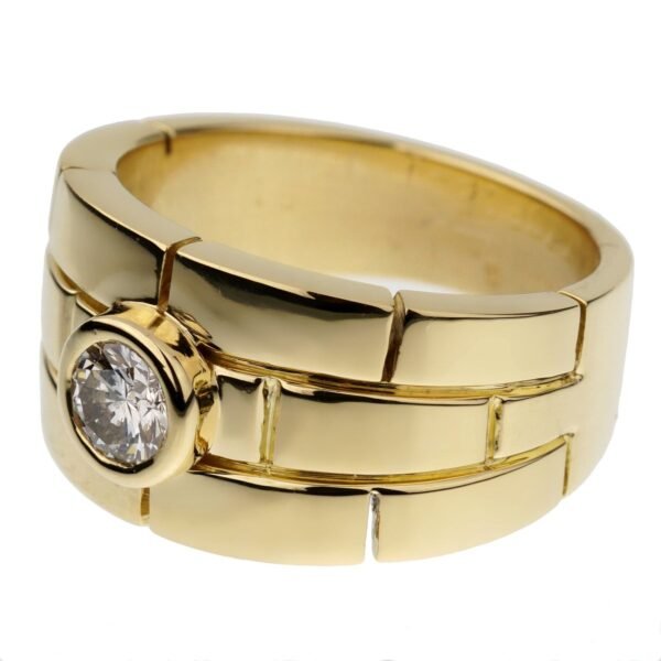 Panthere Solitaire Yellow Gold Ban