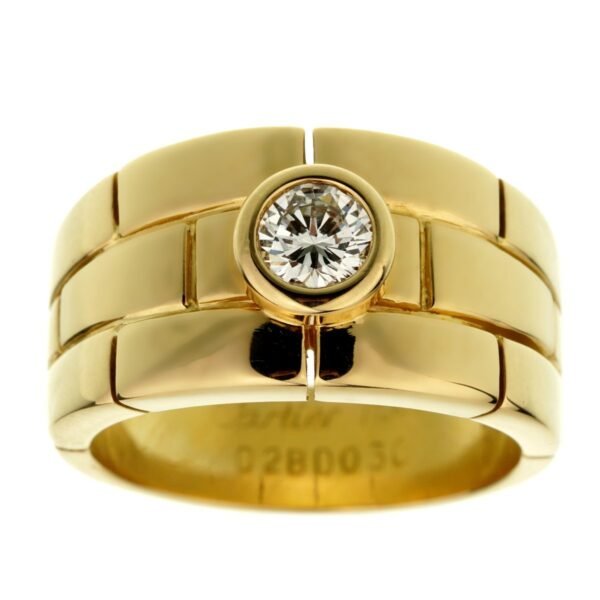 Panthere Solitaire Yellow Gold Ba