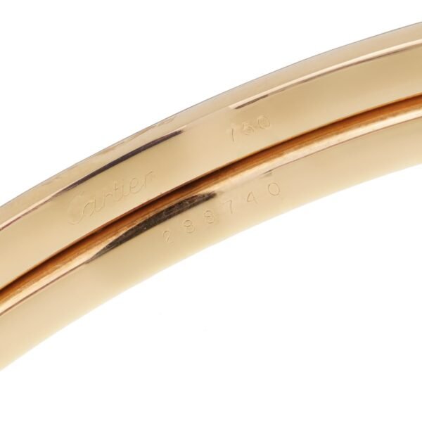 Cartier Panthere Vintage Gold Bangle Bracelet - Image 3