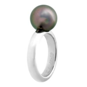 Buy Cartier Pearl White Gold Ring Size 5 1/2